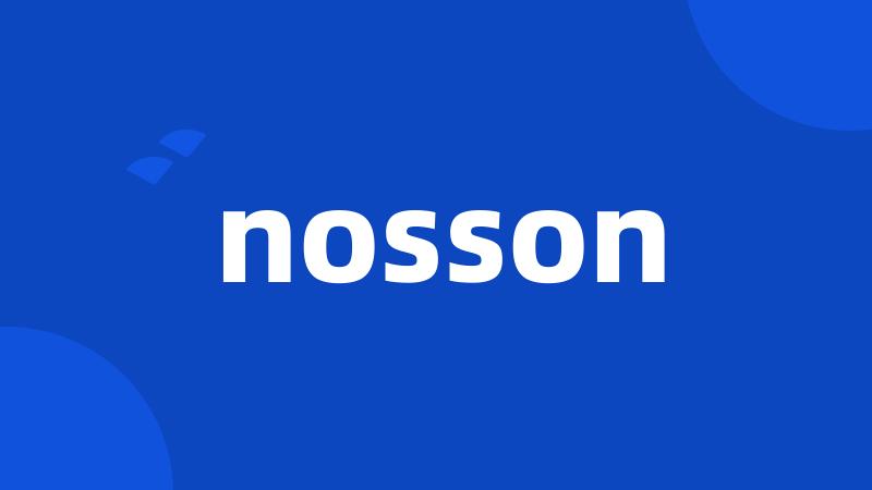 nosson