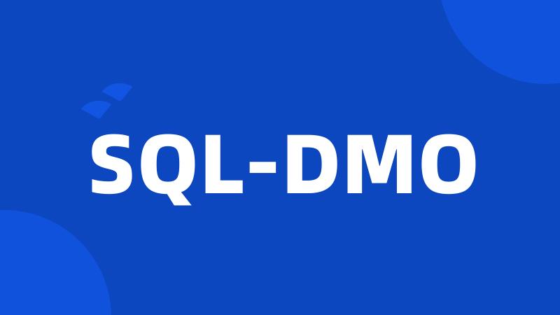 SQL-DMO