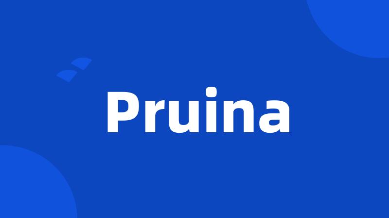 Pruina