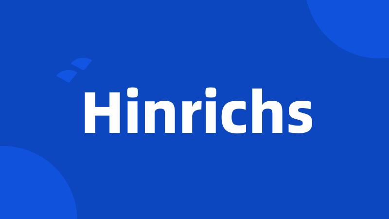 Hinrichs