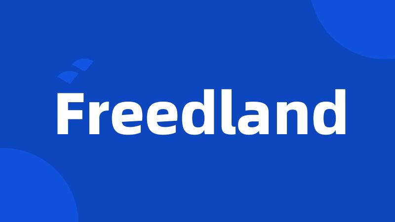Freedland