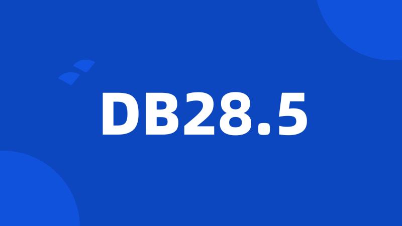 DB28.5