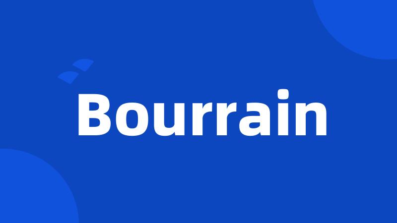 Bourrain