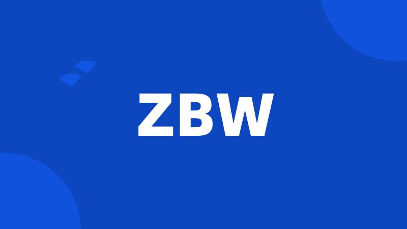 ZBW