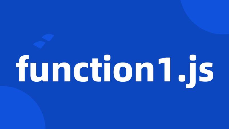 function1.js