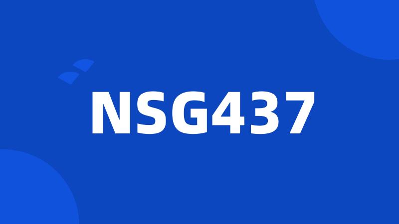 NSG437