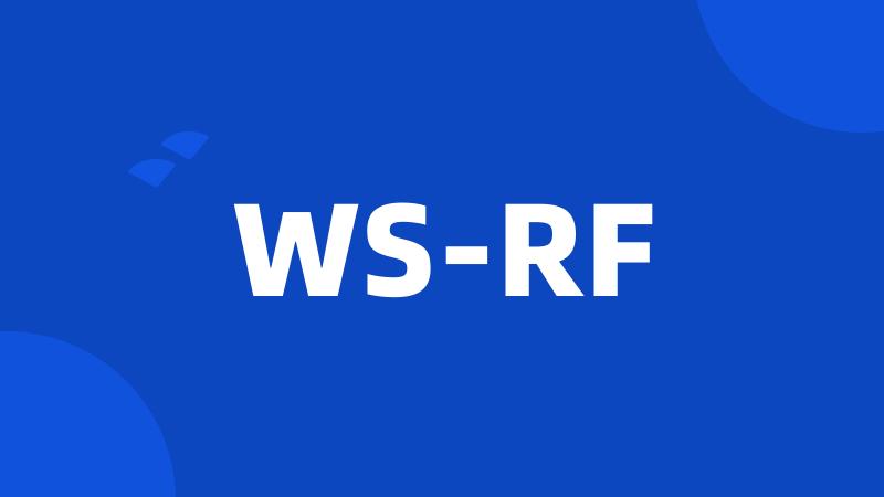 WS-RF