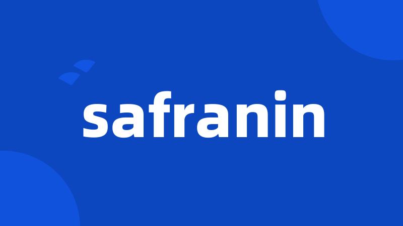 safranin