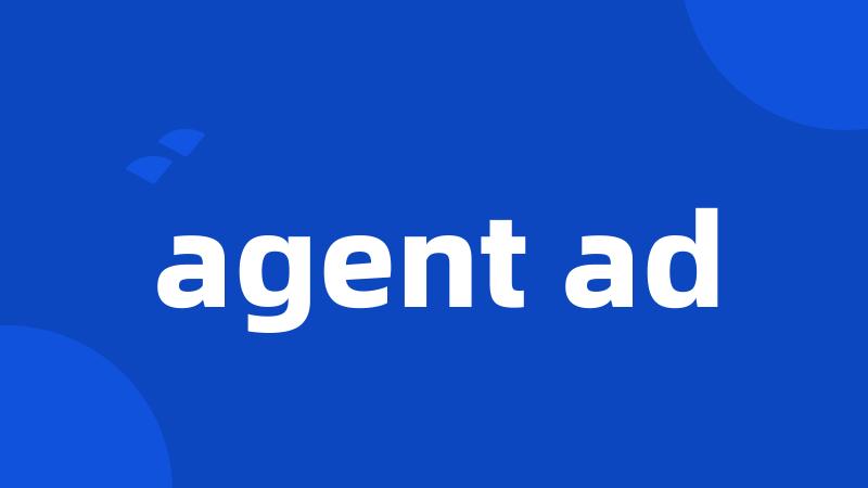 agent ad