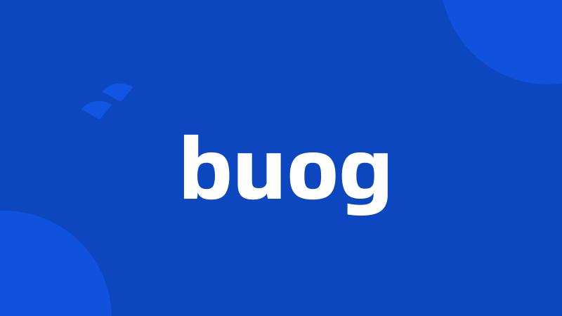 buog