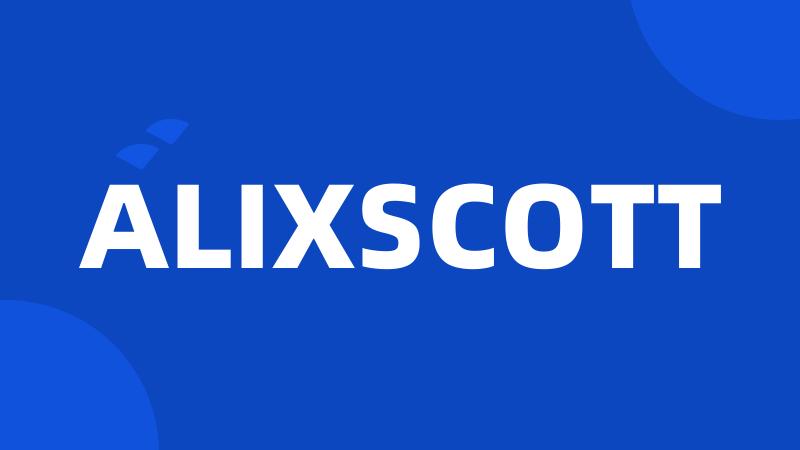 ALIXSCOTT