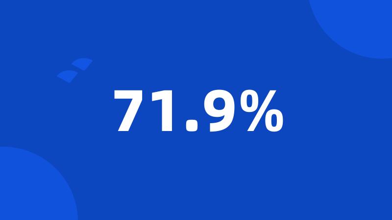 71.9%