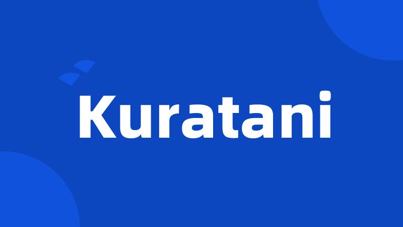 Kuratani