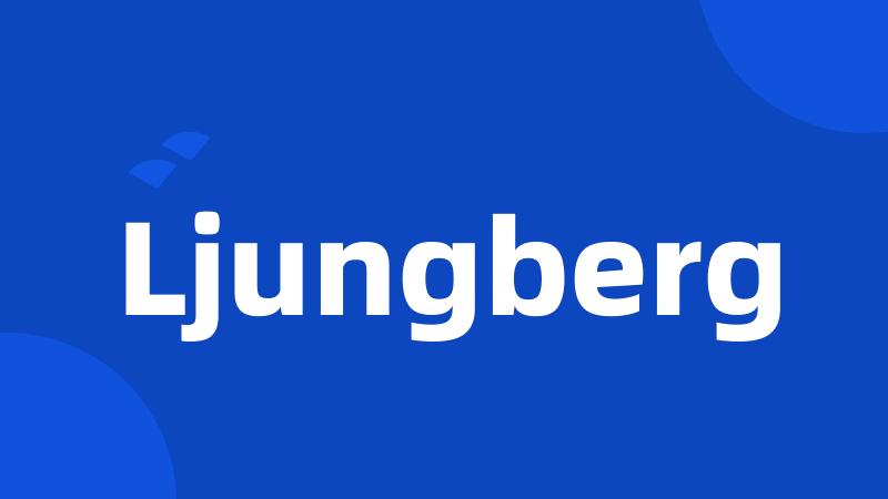 Ljungberg