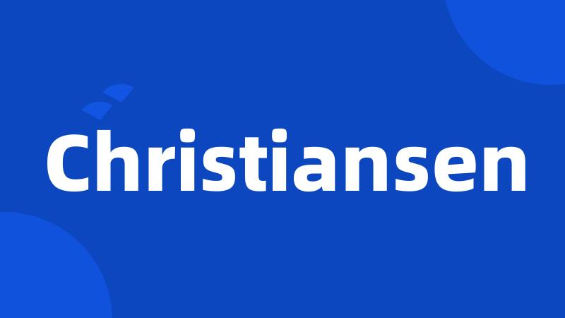 Christiansen