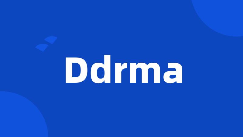 Ddrma