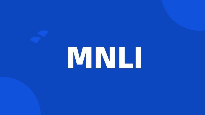 MNLI