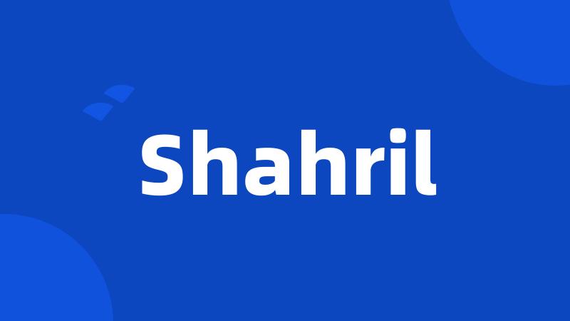 Shahril