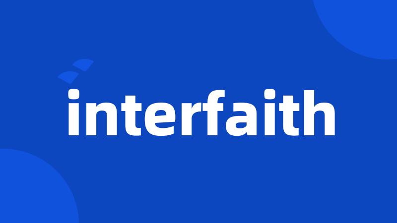 interfaith