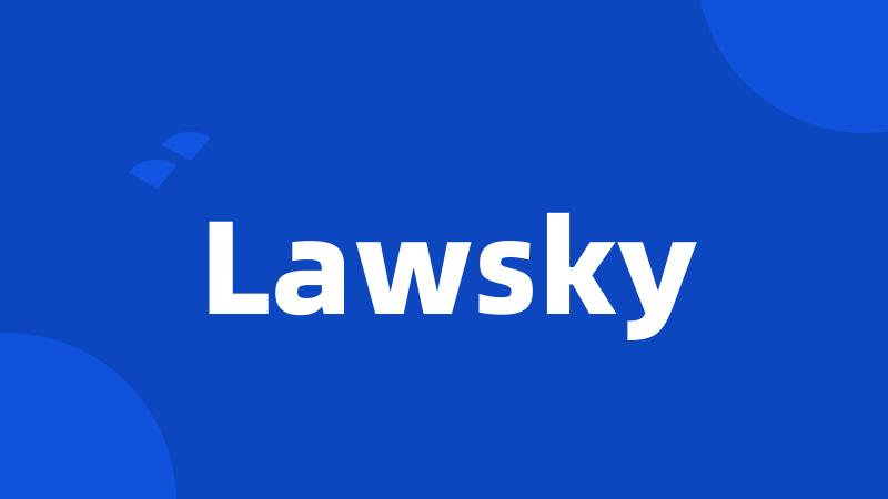 Lawsky