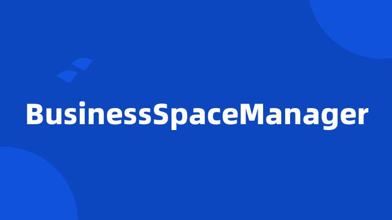 BusinessSpaceManager