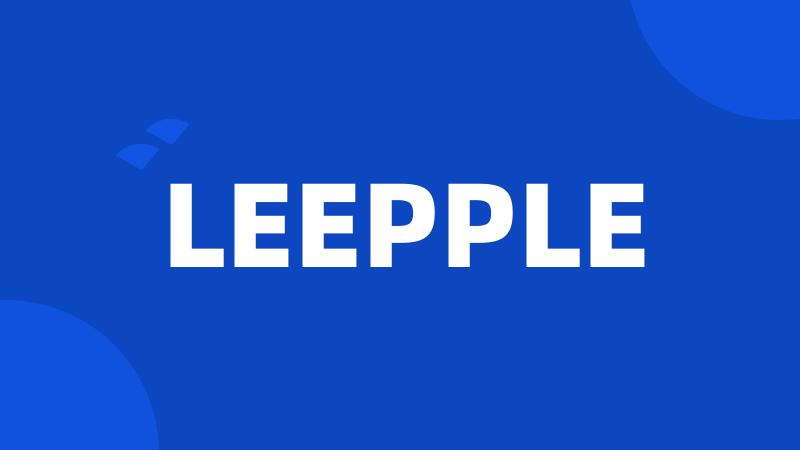 LEEPPLE