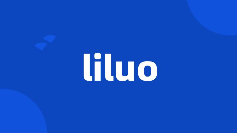 liluo