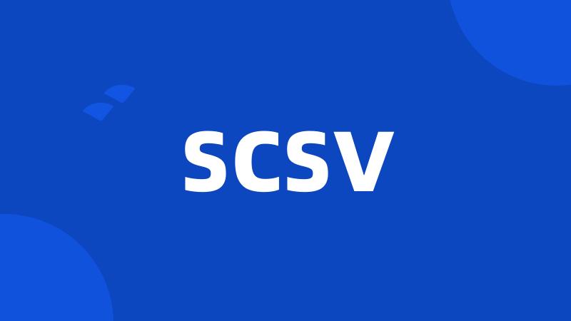 SCSV