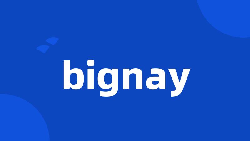 bignay