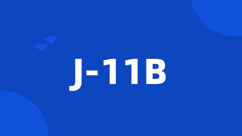 J-11B