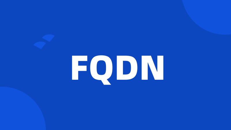 FQDN