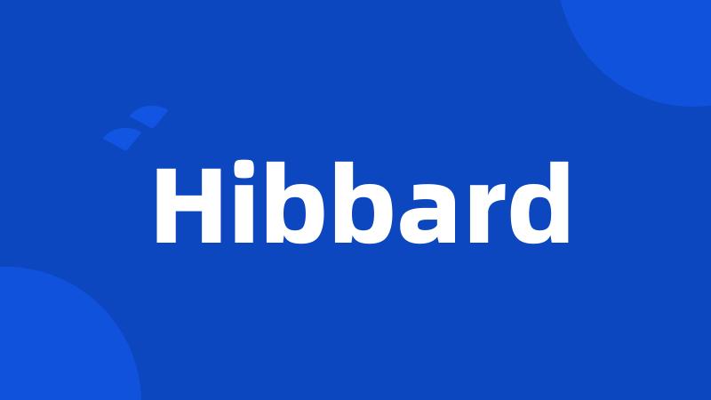 Hibbard