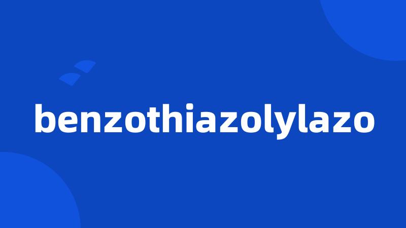 benzothiazolylazo