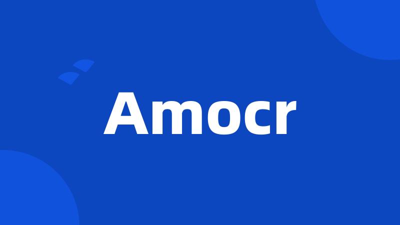 Amocr