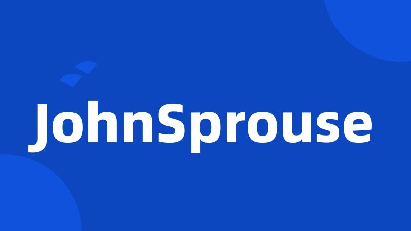 JohnSprouse