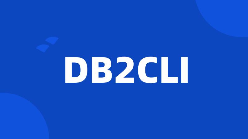 DB2CLI