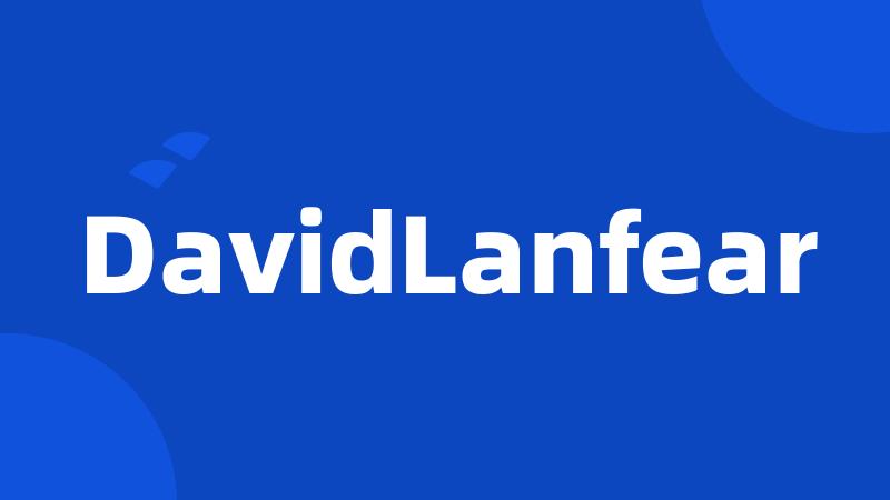 DavidLanfear