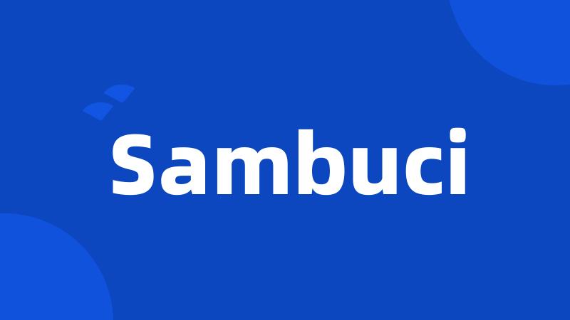 Sambuci