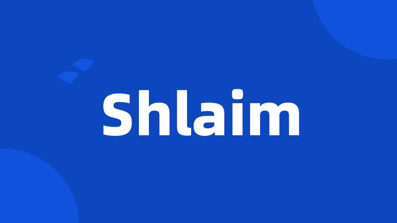 Shlaim