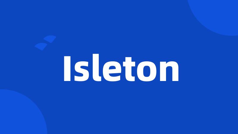 Isleton