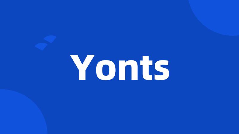Yonts