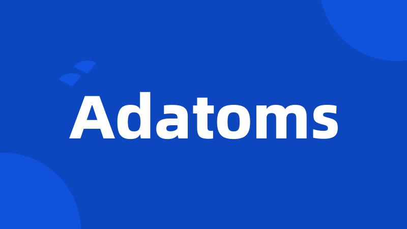 Adatoms