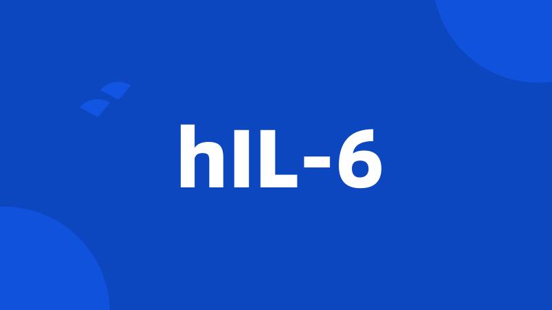 hIL-6