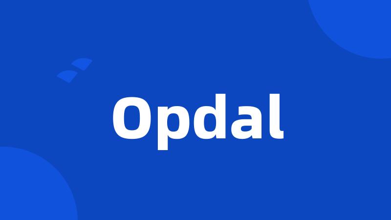 Opdal