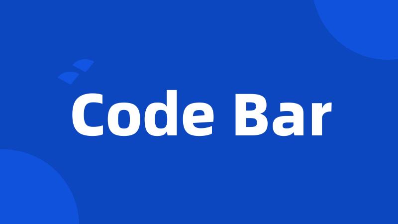 Code Bar