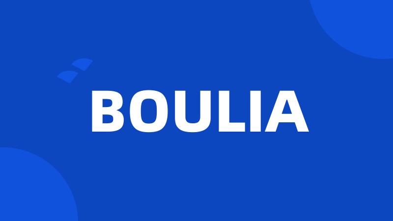 BOULIA