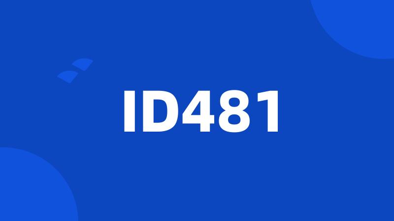 ID481