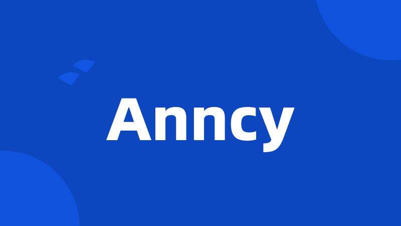 Anncy