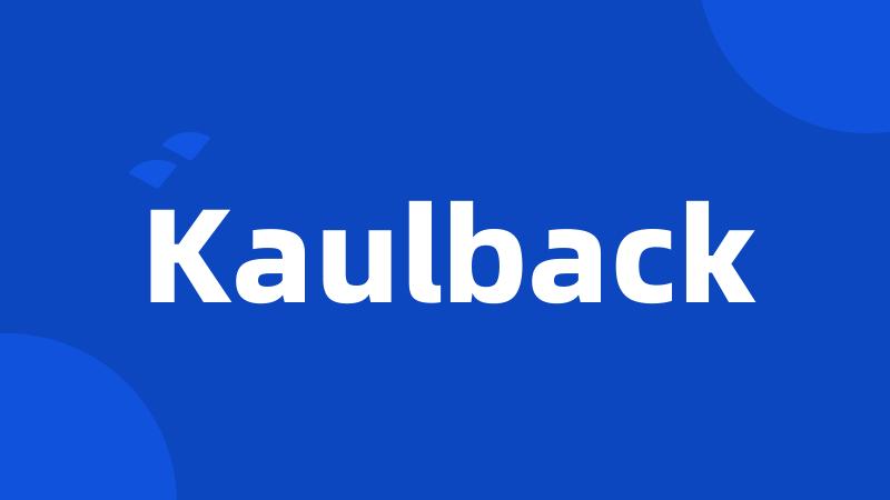 Kaulback
