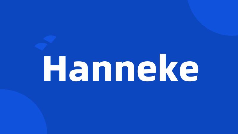 Hanneke